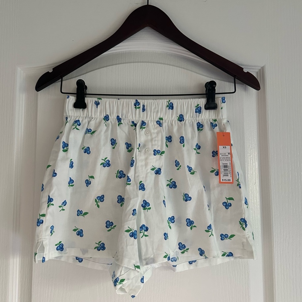 NWT Colsie Loungewear (only at Target) US XS Women's Boxer Pajama Shorts